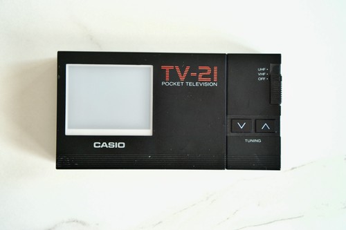 Casio pocket tv - casio, tv-21