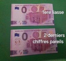 Billet 0 Euro souvenir  Monaco