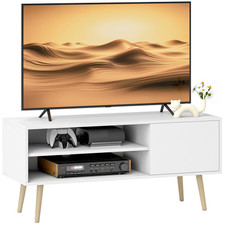 Mobile TV Bianco 110x40x50cm