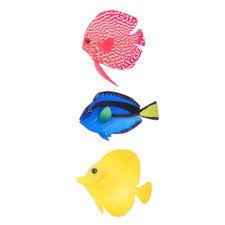  3 pezzi colorati pesci