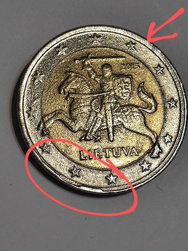 Moneta euro 2015 lietuva - 2,