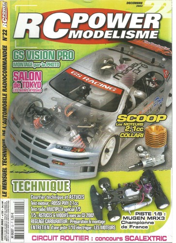 Power modelisme 22 gs - rc,