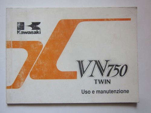 Kawasaki 750 manuale uso e - kawasaki, vn