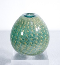 ⚜️ VASO DESIGN CARLO SCARPA PER VENINI MURANO 1936 VETRO SOFFIATO BULLICANTE