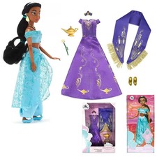 JASMINE Principessa Bambola con  VESTITO e accessori Disney Store maclama
