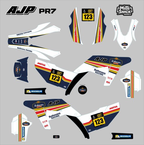 Kit grafica ajp - pr7,