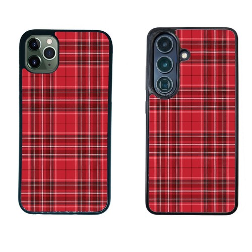 Custodia telefono tartan per