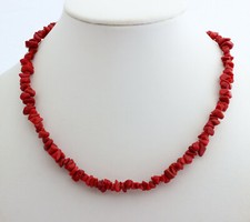 Bambù Corallo Collana Catena