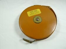 METRO VINTAGE SARTA STRUMENTO MISURA ANTICO ZENITH MADE IN GERMANY 20M PELLE