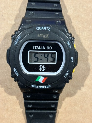 Orologio mixer lcd - italia, 90