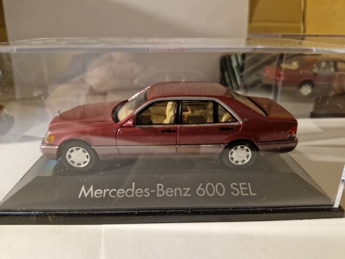 Mercedes 600 sel - sel, rouge
