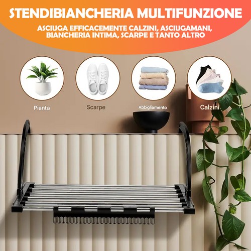 Stendino pieghevole - stendino,