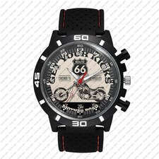 Motociclista Route 66 Chicago