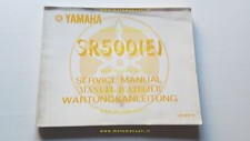 Yamaha SR 500 2J4 1978 manuale officina INGLESE originale