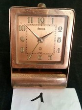 JAEGER SVEGLIA DA VIAGGIO  MECCANICA  EPOCA ANNI 50 ALARM CLOCK VINTAGE MECHANIC
