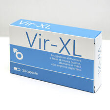 Vir-XL Afrodisiaco naturale. Con Muira puama, Damiana, Maca, Arginina e Taurina.