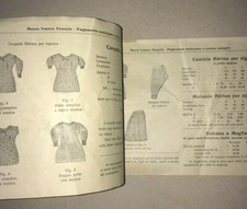 VENEZIA-GIUDECCA-MAGLIERA-INTIMO-CATALOGO PUBBLICITARIO ANTICO-HERION-1914-RARO