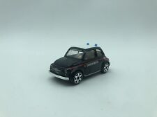 MODELLINO AUTO FIAT 500 CARABINIERI 1965 BLU - BURAGO  - SCALA 1:43 "NO BOX"