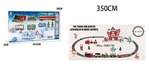 Trenino natalizio elettrico - trenino,