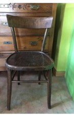 1 Sedia  Bistrot In Legno  Massello Cucina Osteria Primo ‘900
