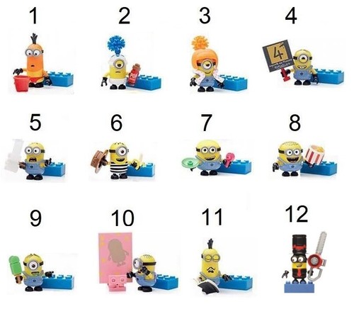 Minion serie mega blocks - 5,