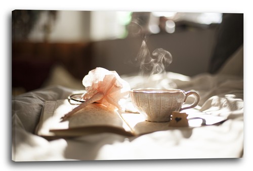 Tela cornice teacup accanto - teacup,