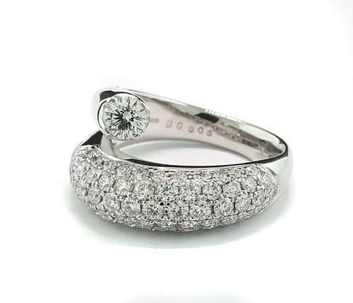 Anello diamante brillanti 76 - anello, 1,76