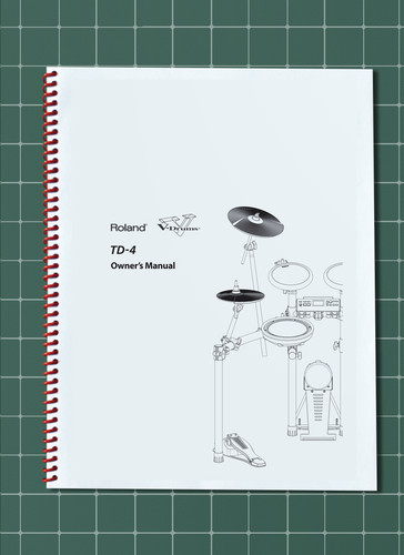 Roland manuale del - td-4,
