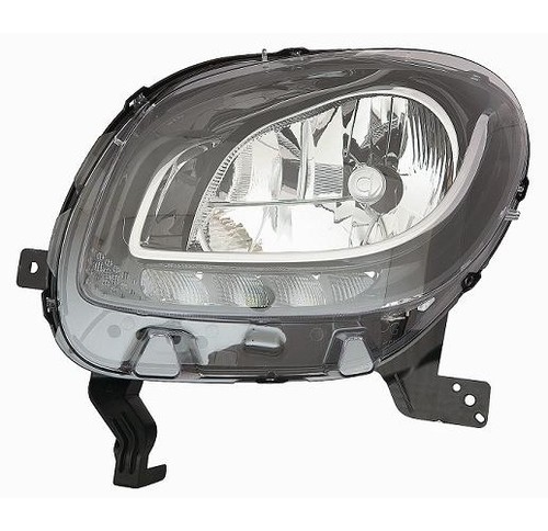 Faro anteriore proiettore nero - faro,