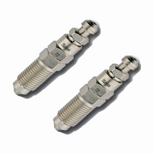2x Stahlbus Freni Schnell-Entlüfterschraube Con Valvola di Sfiato M10x1.0x20mm