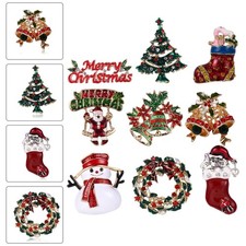  9Pcs Christmas Elements