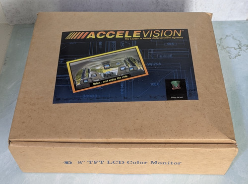 Accelevision monitor - 8",