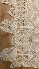 Tende antiche 1850 - 1850, pizzo