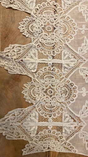 Tende antiche 1850 pizzo - tende,