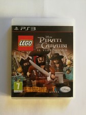 LEGO DISNEY PIRATI DEI CARAIBI PAL ITA PS3 GIOCO COMPLETO ITALIANO COME NUOVO