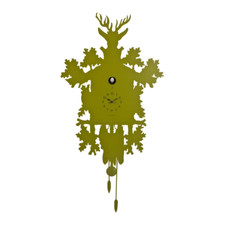 CUCU 373 verde duchamp Orologio cucu' e pendolo Diamantini Domeniconi