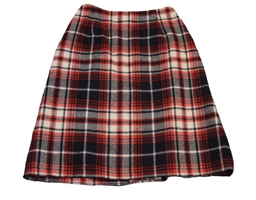 Vintage 60s german - plaid, skirt