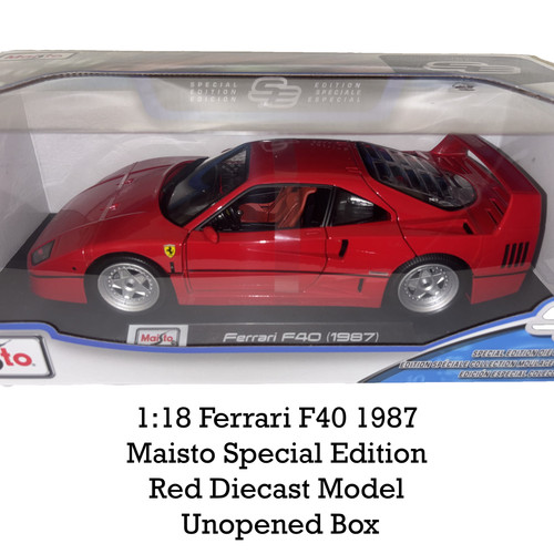 Modellino pressofuso rosso