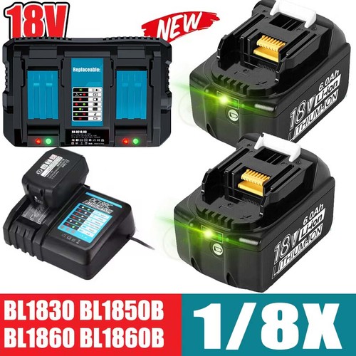 Batteria 18v 6000mah per - 8x,
