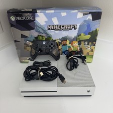 Microsoft Xbox One S Model 1681 500GB Controller/Gioco/Accordi Edizione Minecraft