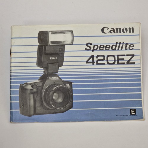Canon speedlite 420ez flash - 420ez,