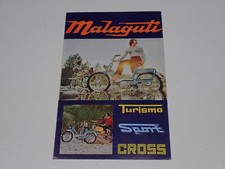MALAGUTI MINI CROSS RONCOBILACCIO PRISMA DEPLIANT BROCHURE PROSPEKT MOTO (T31)
