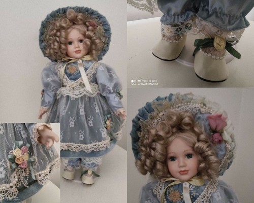 Bambola ceramica con - ceramica,