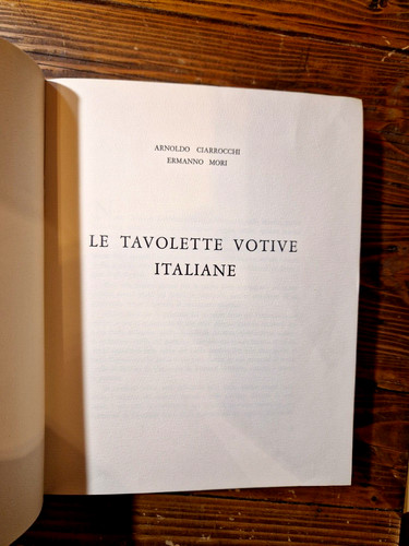 Tavolette votive - le,
