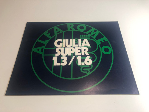 Alfa romeo giulia super - romeo,
