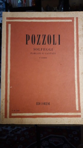 Pozzoli solfeggi parlati - parlati, e