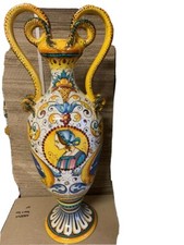 Vaso ceramica maiolica Deruta