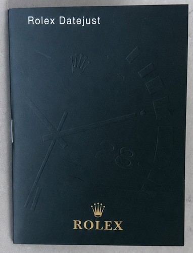 Libretto rolex datejust - libretto,