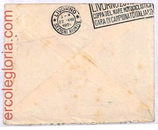 ai3219 - ITALIA - STORIA POSTALE - COPERTINA - Auto Moto - 1925 RARO FRANCOBOLLO