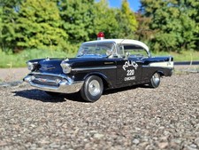 Chevrolet Bel Air POLICE 1957 modellino Ertl 1:18 da collezione